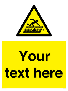 Custom Figure on Roof Sign